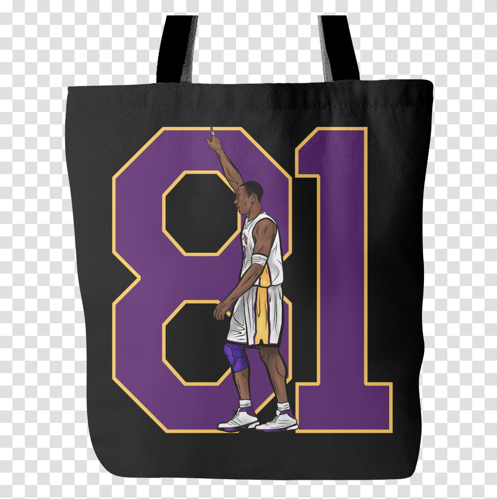 Kobe Bryant 81 Points Red Velvet Bags Kpop, Person, Human, Shopping Bag, Tote Bag Transparent Png