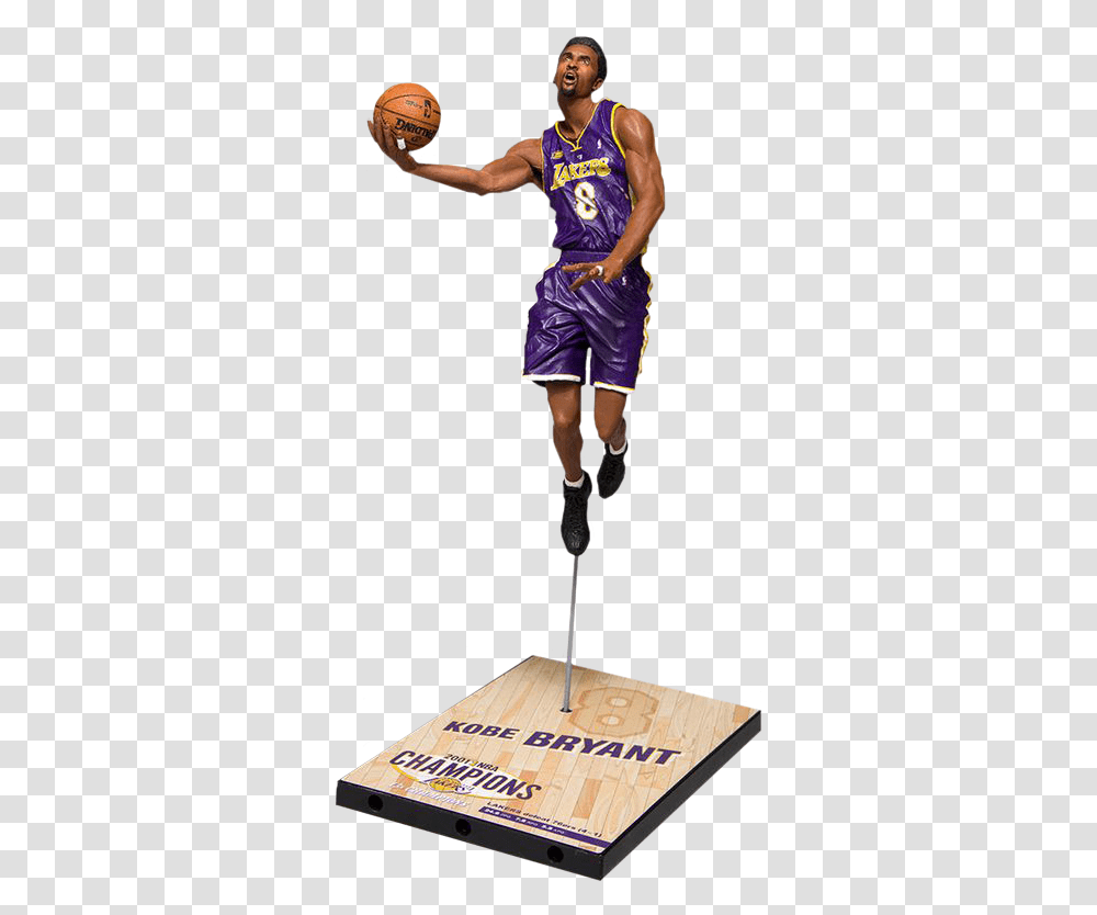 Kobe Bryant Action Figure, Person, Wood, People Transparent Png