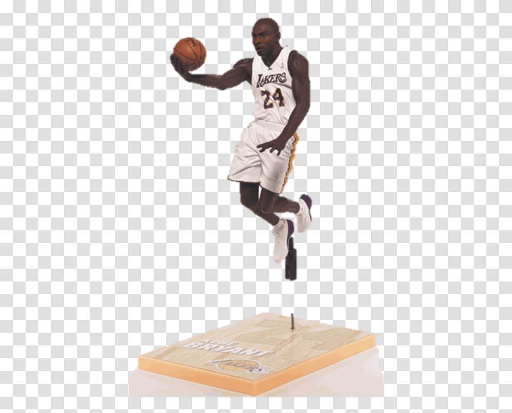 Kobe Bryant Figurine Kobe Bryant Mcfarlane Toys, Person, Human, People Transparent Png