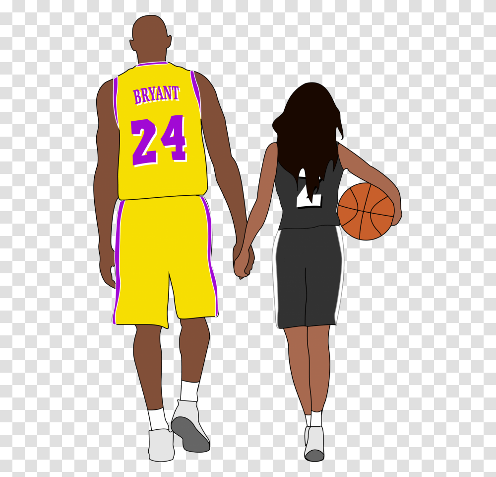 Kobe Bryant, Hand, Person, Human, Holding Hands Transparent Png