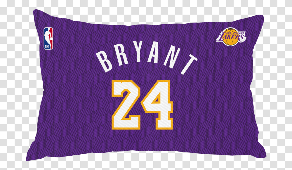 Kobe Bryant Pillow Case Number, Cushion, Clothing, Apparel, Shirt Transparent Png