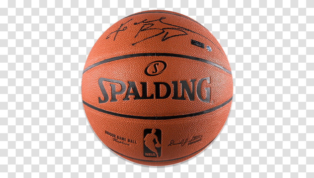 Kobe Bryant Signed Spalding Basketball Spalding, Sport, Sports, Team Sport, Helmet Transparent Png