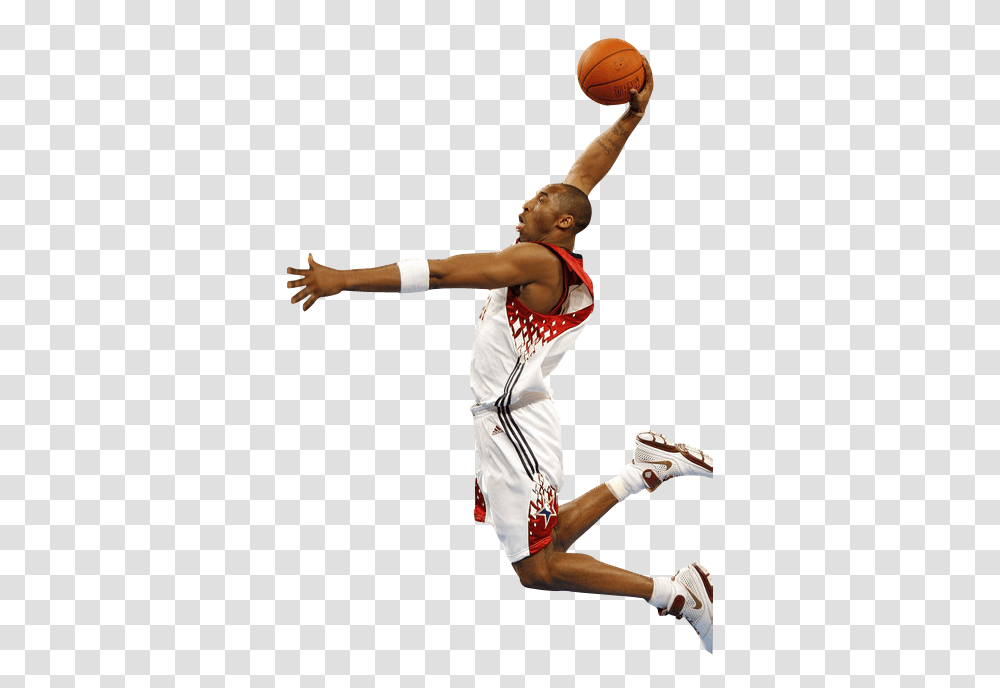 Kobe Dunk Image, Person, Sport, Athlete, Acrobatic Transparent Png