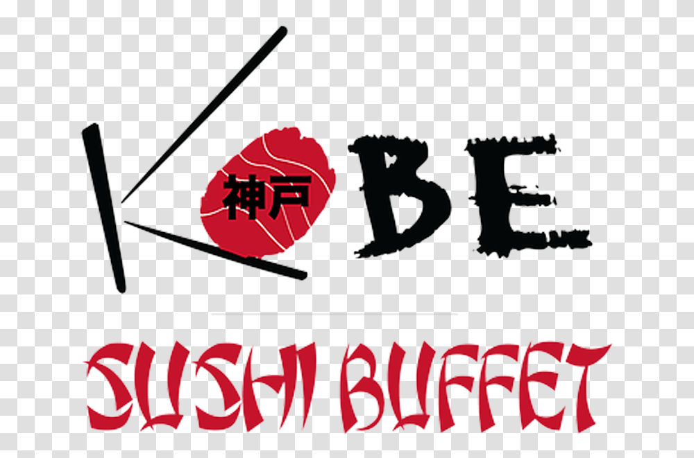Kobe Sushi Buffet Logo Sushi Sign, Label, Alphabet Transparent Png