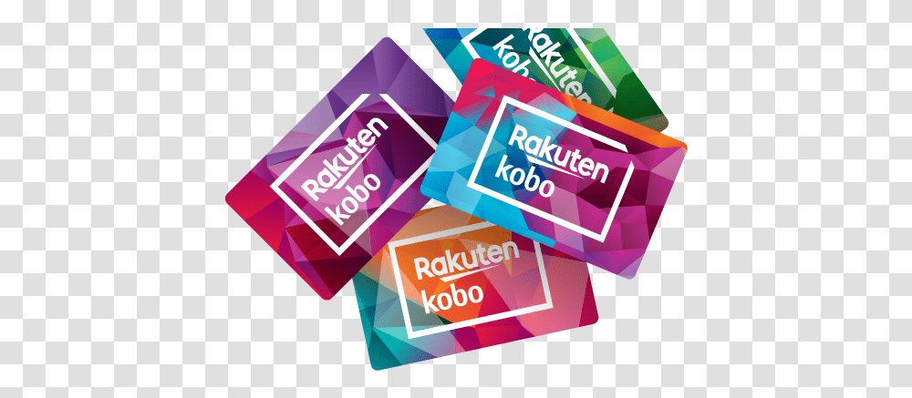 Kobo Egifts Gift Cards Carte Cadeau Kobo, Text, Paper, Business Card, Poster Transparent Png