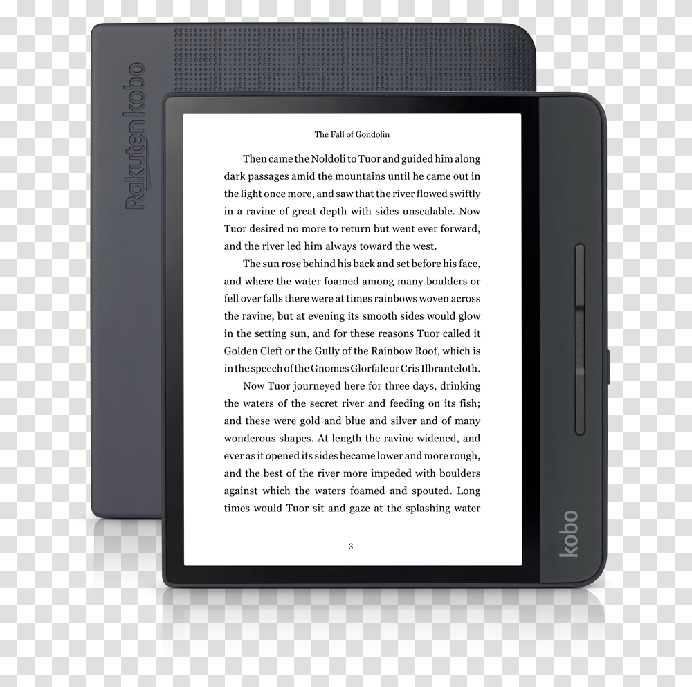 Kobo Forma Huawei Ebook Reader, Computer, Electronics, Tablet Computer Transparent Png