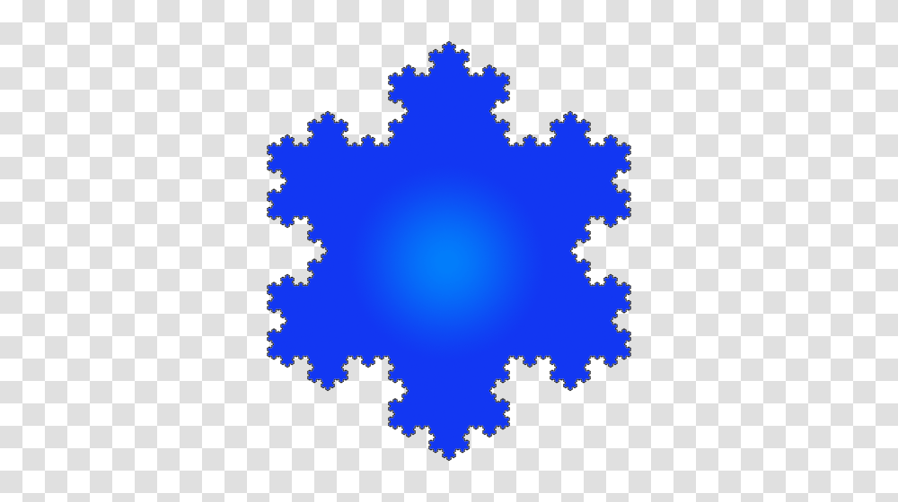 Koch Snowflake Iteration Blue, Jigsaw Puzzle, Game, Photography, Pattern Transparent Png