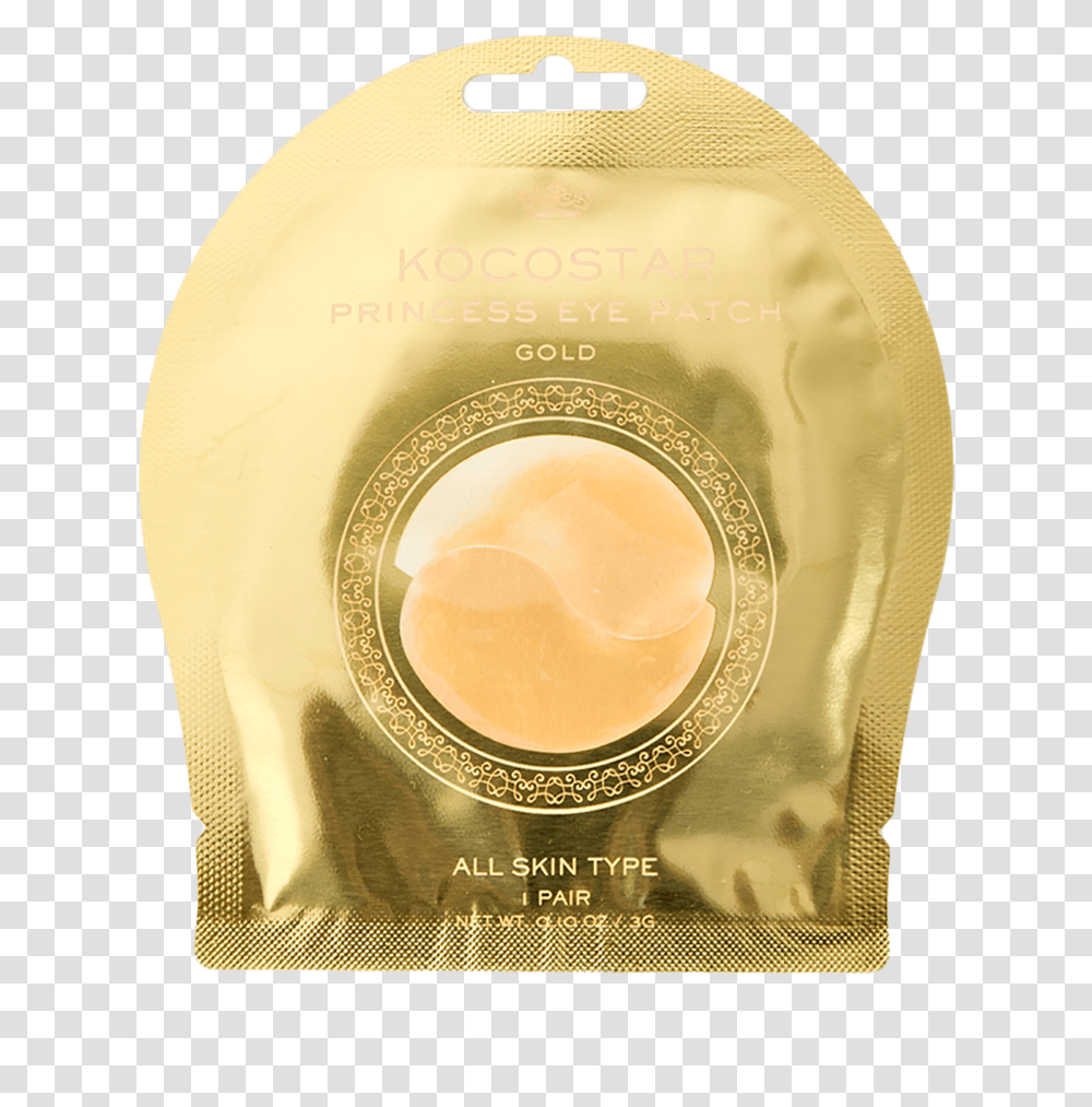 Kocostar Usa Princess Eye Patch Gold Single, Bottle, Liquor, Beverage, Gold Medal Transparent Png