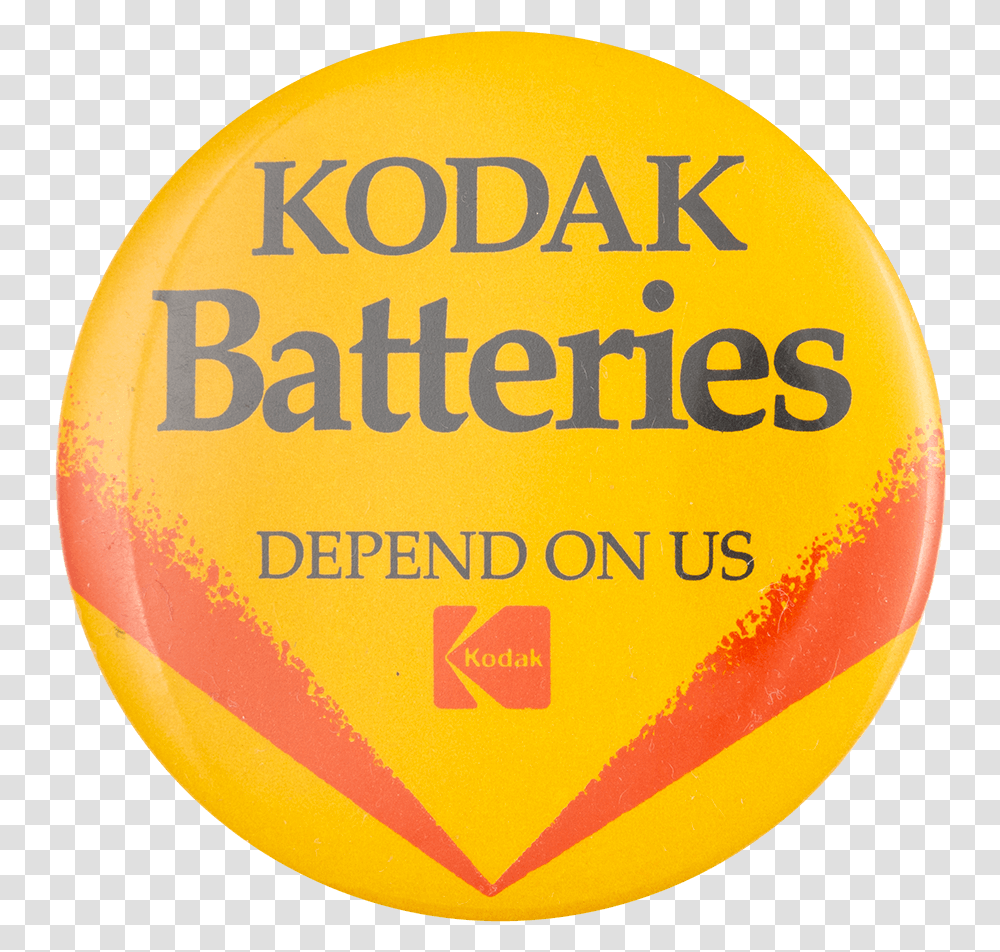Kodak Batteries Busy Beaver Button Museum Circle, Logo, Symbol, Trademark, Badge Transparent Png
