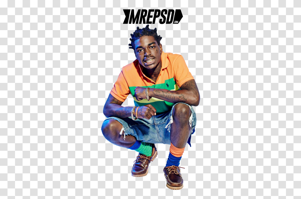 Kodak Black, Person, Shoe, Footwear Transparent Png