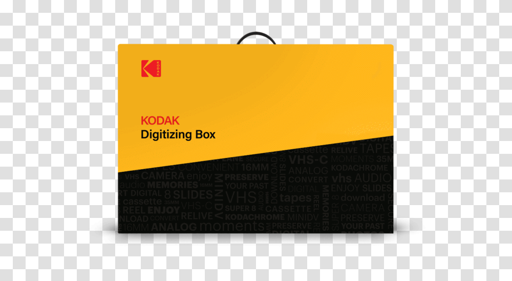 Kodak Digitizing Box Kodak Digitizing, Paper, Business Card Transparent Png