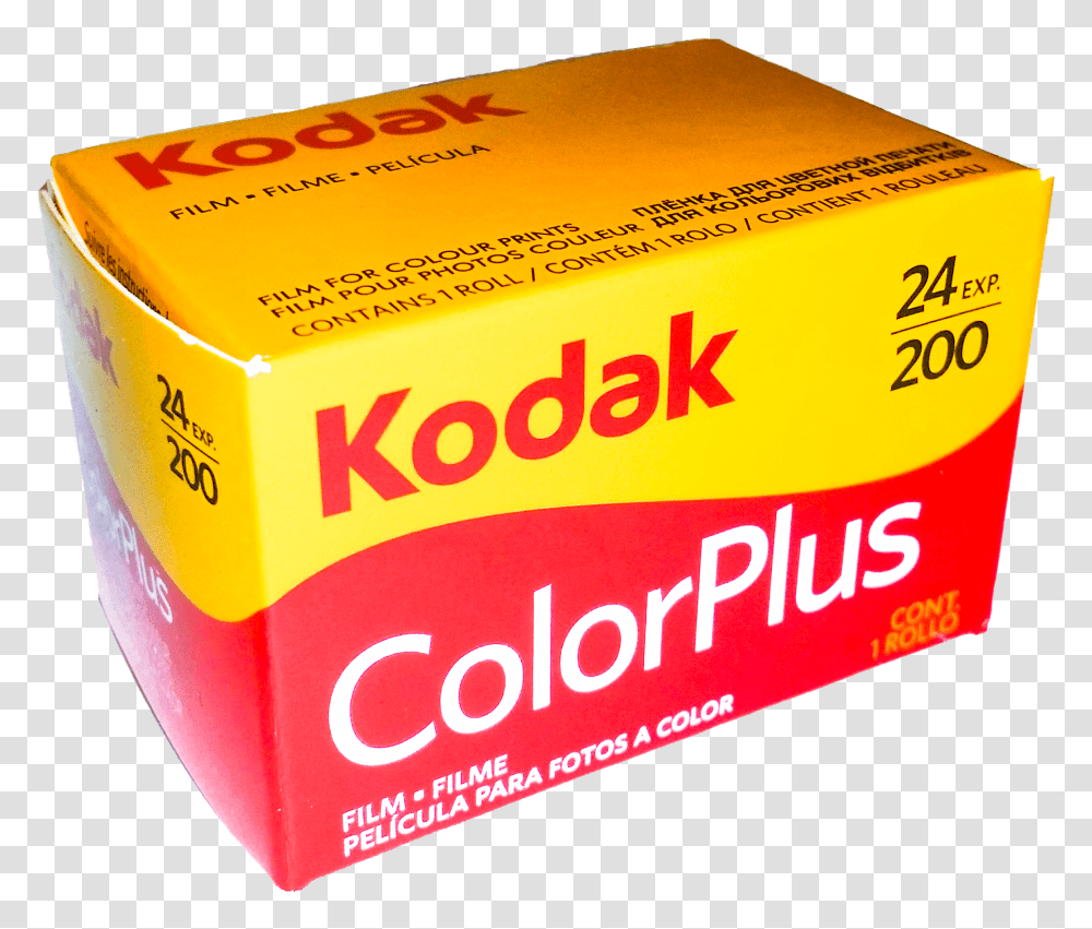 Kodak Film Box Kodak Film Box, Food, Butter Transparent Png