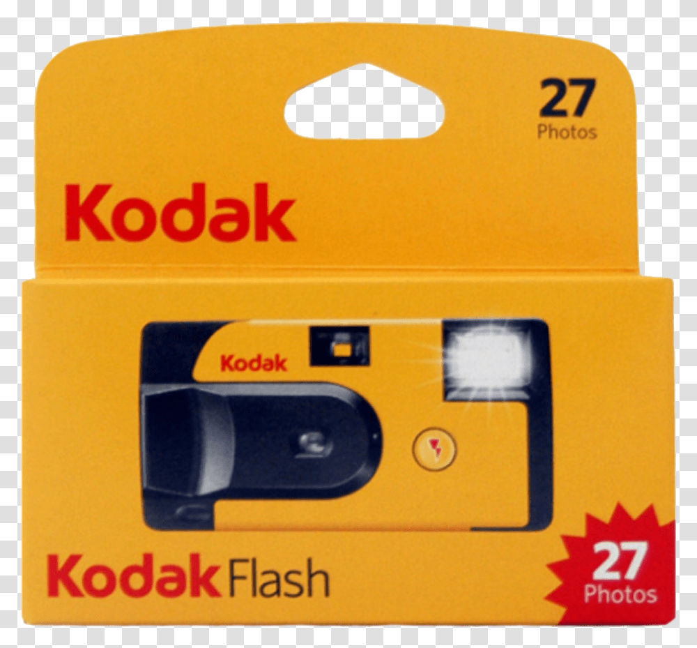 Kodak Flash Disposable Camera, Electronics, Tape Player, Machine, Cassette Player Transparent Png