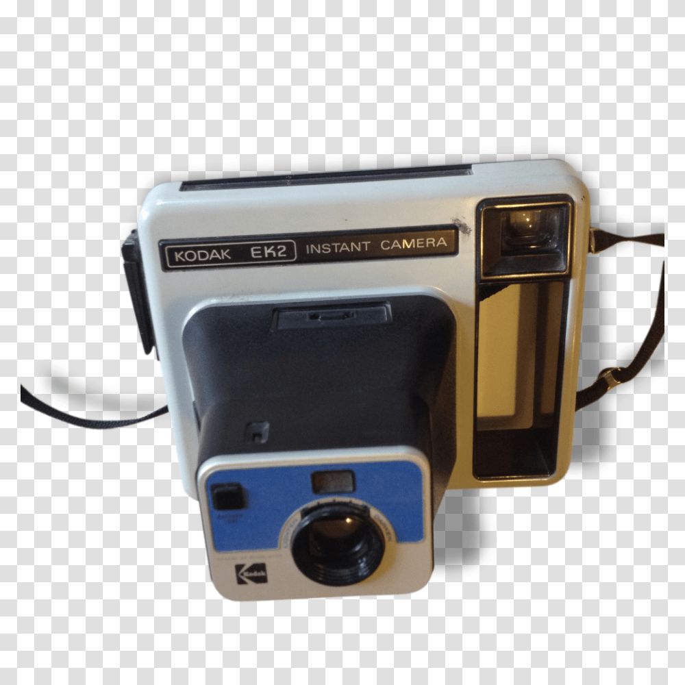 Kodak Instant Camera Vintage, Electronics, Digital Camera, Video Camera, Strap Transparent Png