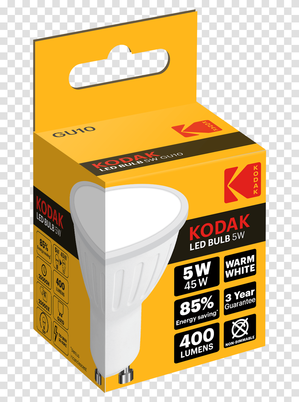Kodak Spot Lights Reflectors Amp Colour Changing Kodak Led Bulb, Cardboard, Box, Carton, Machine Transparent Png