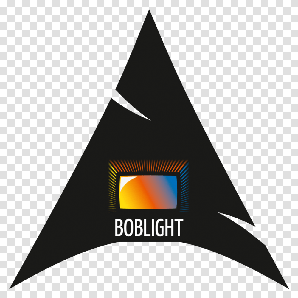 Kodi Boblight Arch Linux Icon, Triangle, Fire, Flame, Cone Transparent Png