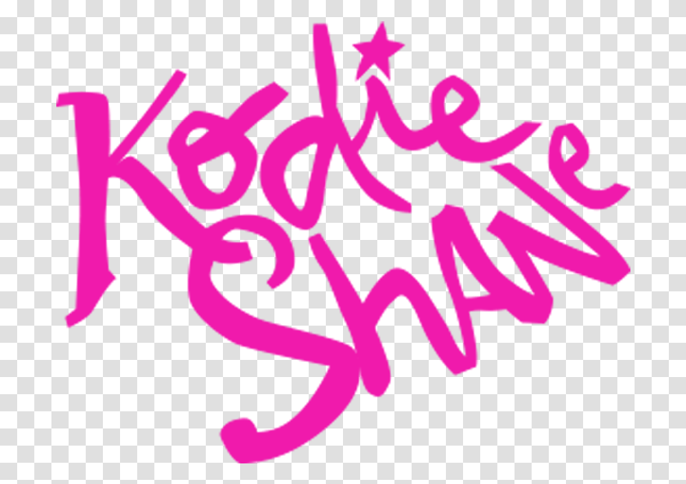 Kodie Shane Logo, Alphabet, Handwriting, Label Transparent Png