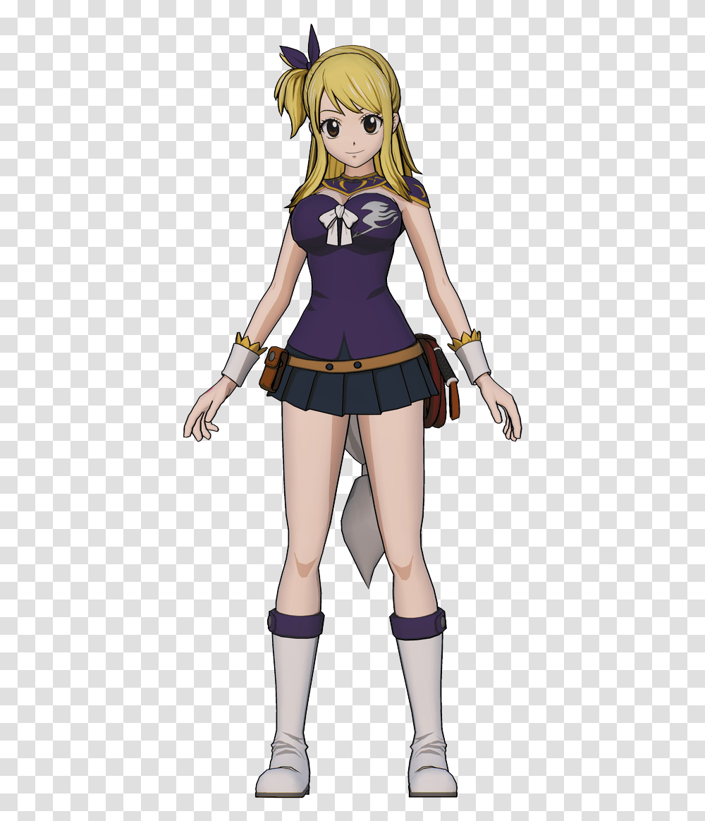 Koei Tecmo Europe Lucy Heartfilia Game, Person, Clothing, Skirt, Costume Transparent Png