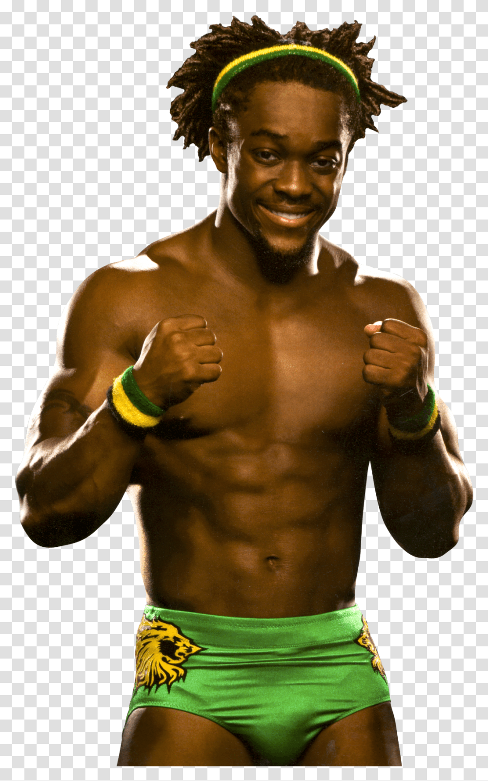 Kofi Kingston Pictures News Information From The Kingston Chest Before And After, Arm, Person, Man, Face Transparent Png