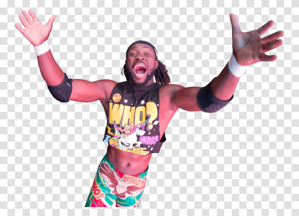 Kofi Kingston Victory Arms, Skin, Person, Leisure Activities, Finger Transparent Png