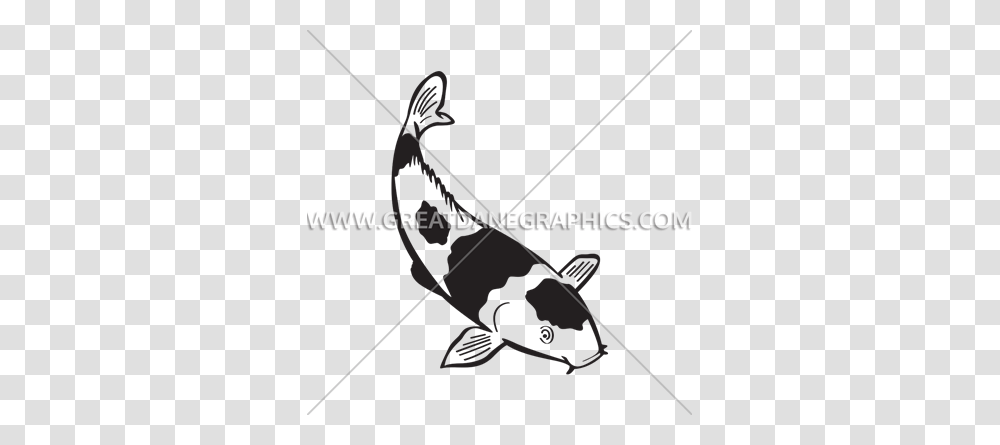 Koi Clipart Black And White, Bow, Arrow, Sport Transparent Png