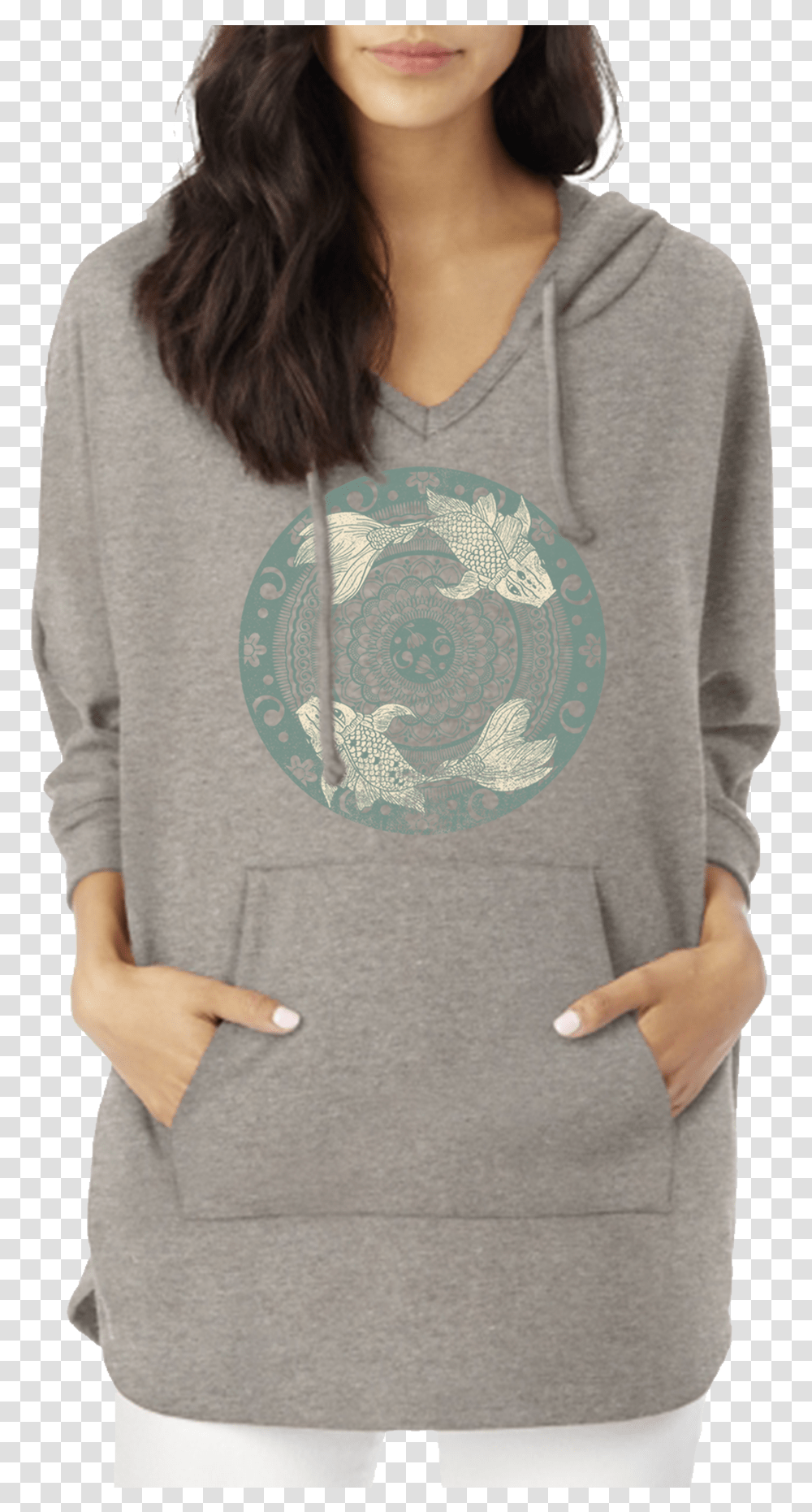 Koi Fish Hoodie, Apparel, Sleeve, Sweatshirt Transparent Png