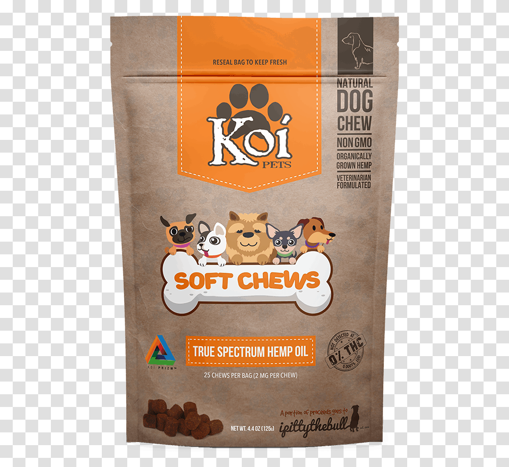 Koi True Spectrum Hemp Oil 2mg Cbd Pet Soft Chews Koi Cbd Soft Chews, Advertisement, Poster, Flyer, Paper Transparent Png