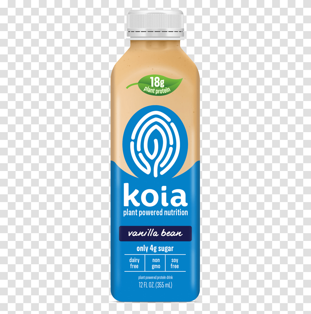 Koia Cold Brew Coffee, Bottle, Cosmetics, Sunscreen, Tin Transparent Png