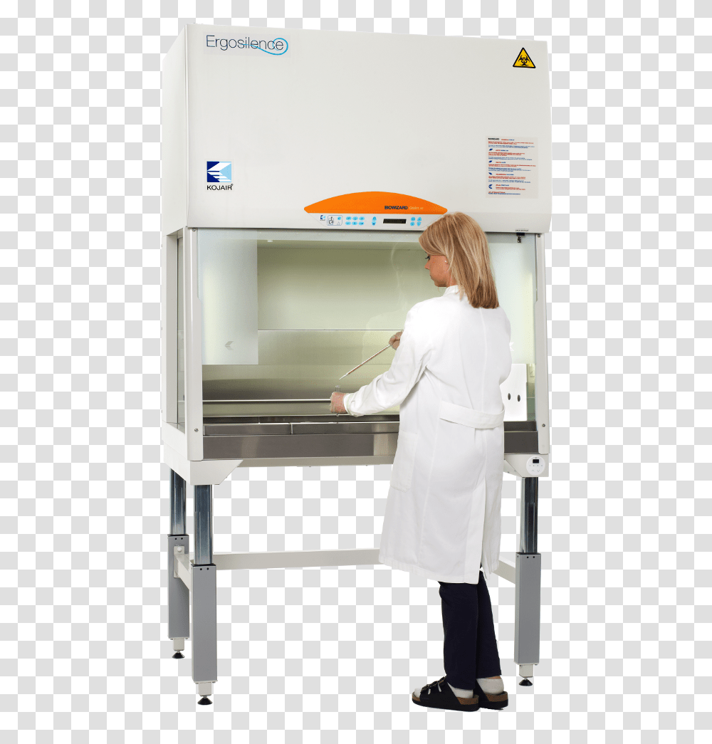Kojair Biozard Golden Line Biosafety Cabinet Micobiological Kojair Tech Oy, Person, Human, Apparel Transparent Png