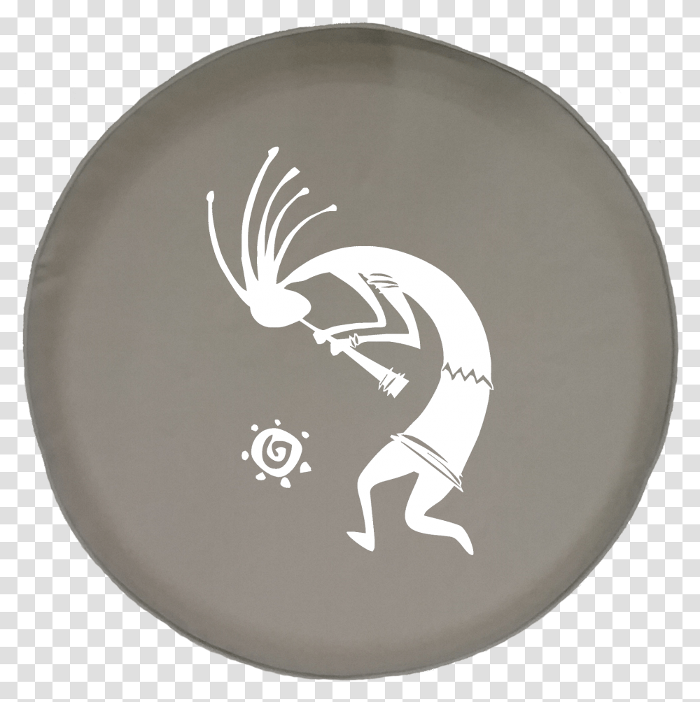 Kokopelli Flute Tribal Sun Offroad Jeep Rv Camper Spare Jeep, Frisbee, Toy, Lamp Transparent Png