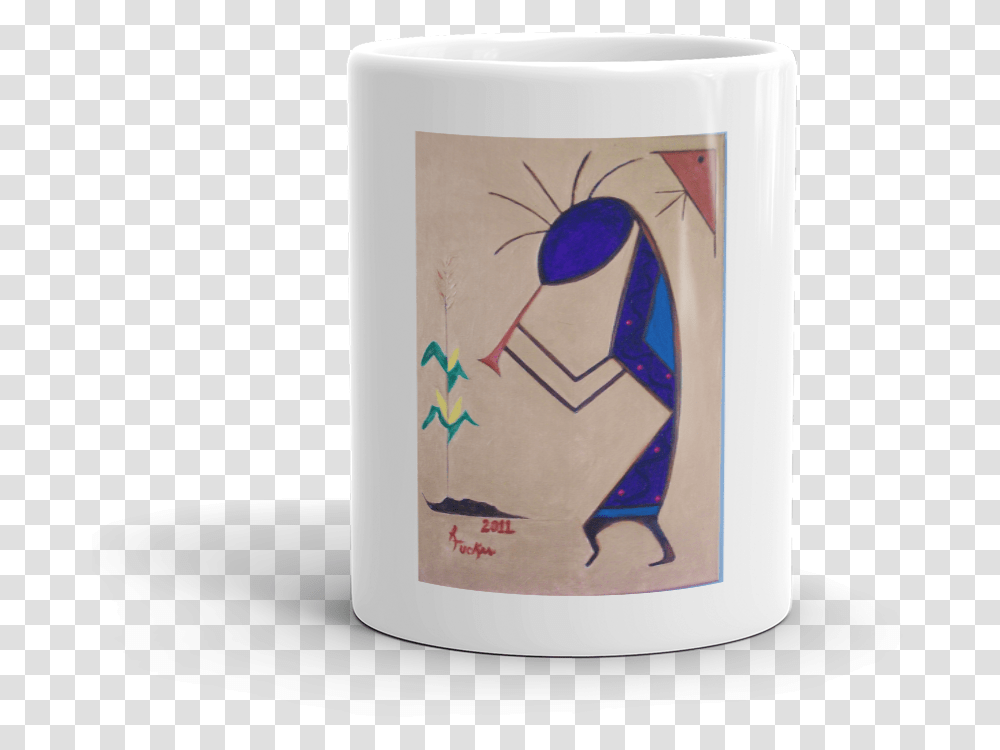 Kokopelli Mug, Coffee Cup, Jar, Pottery Transparent Png