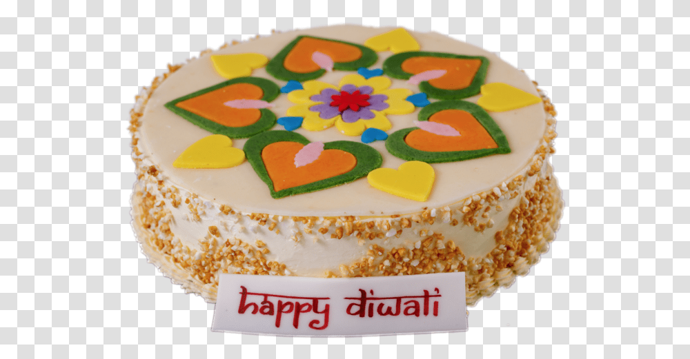 Kolam Design Happy Diwali Diwali Full Size Download Birthday Cake, Dessert, Food Transparent Png