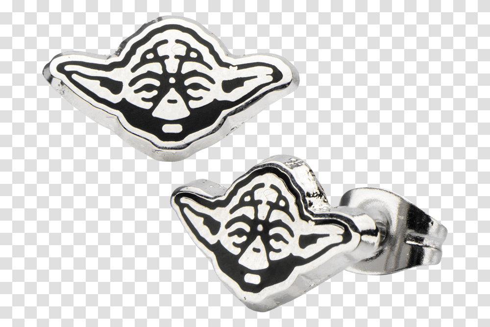 Kolczyki Star Wars, Label, Silver Transparent Png