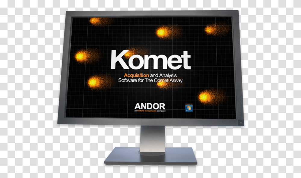 Komet 7 For The Comet Assay, Monitor, Screen, Electronics, LCD Screen Transparent Png