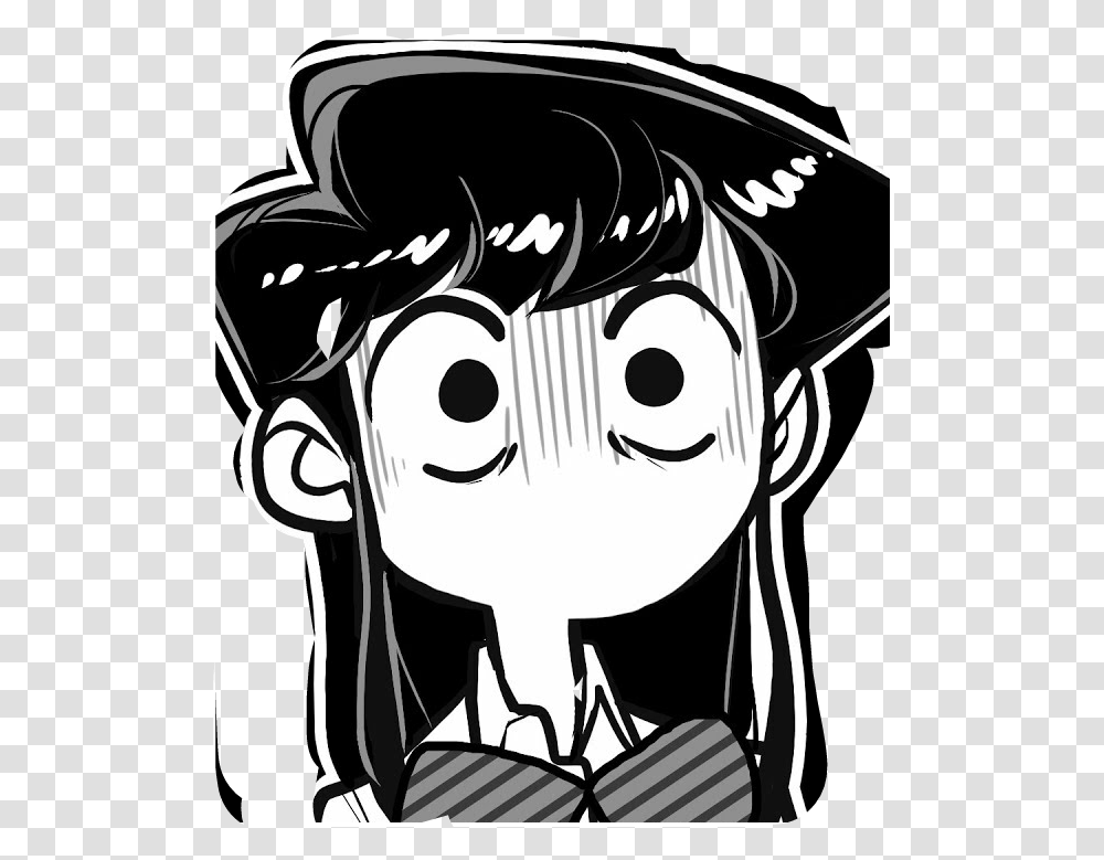 Komisan Sticker Komi San, Stencil, Helmet, Clothing, Apparel Transparent Png