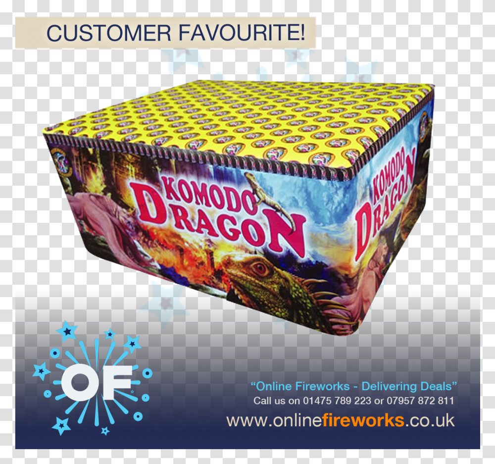 Komodo Dragon By Fireworks International From Online Graphic Design, Poster, Advertisement, Flyer, Paper Transparent Png