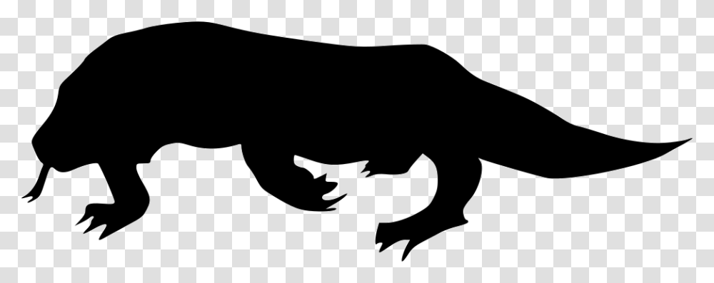 Komodo Dragon Icon Free Download, Stencil, Dog, Pet, Canine Transparent Png