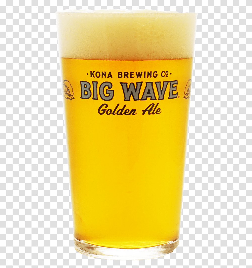 Kona Big Wave Pint Glass Kona Big Wave, Beer, Alcohol, Beverage, Drink Transparent Png