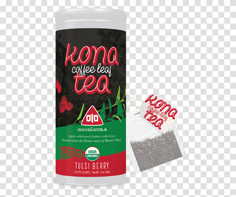 Kona Coffee Leaf Tulsi Berry Tea Bags, Poster, Advertisement, Flyer, Paper Transparent Png