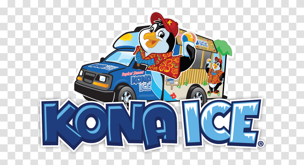 Kona Ice Now Serving Schaumburg Kona Ice, Car, Vehicle, Transportation, Automobile Transparent Png