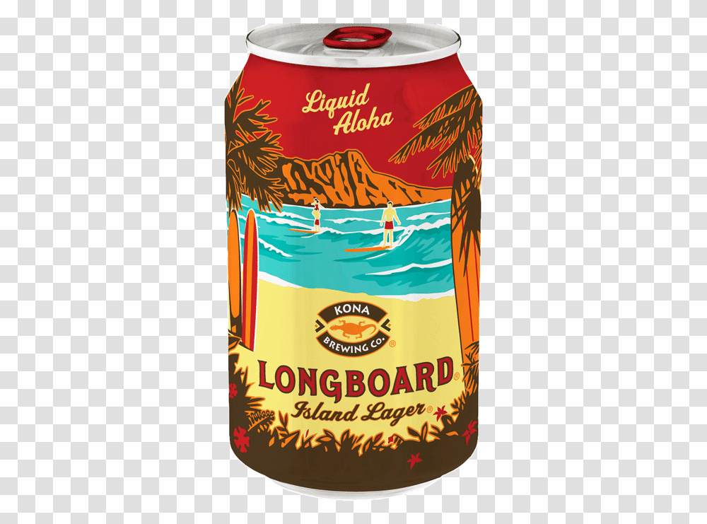 Kona Longboard Island Lager Kona Longboard Lager, Person, Liquor, Alcohol, Beverage Transparent Png