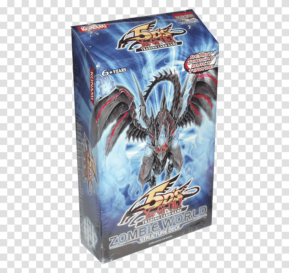 Konami Yu Gi Oh Trading Card Game Zombie World Structure Starter Deck Zombie World, Dragon, Poster, Advertisement, Sweets Transparent Png