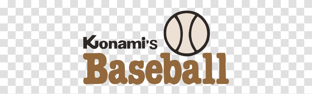 Konamis Baseball Details, Word, Face, Logo Transparent Png