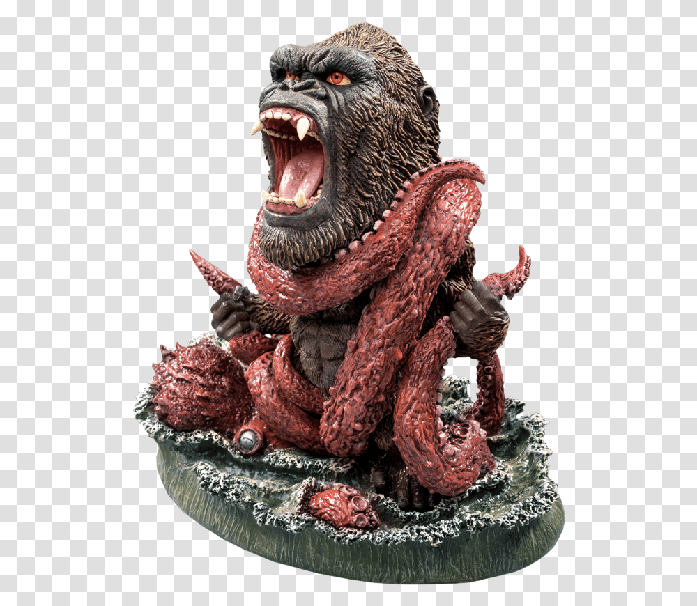 Kong Skull Island Giant Squid, Architecture, Building, Figurine, Pillar Transparent Png