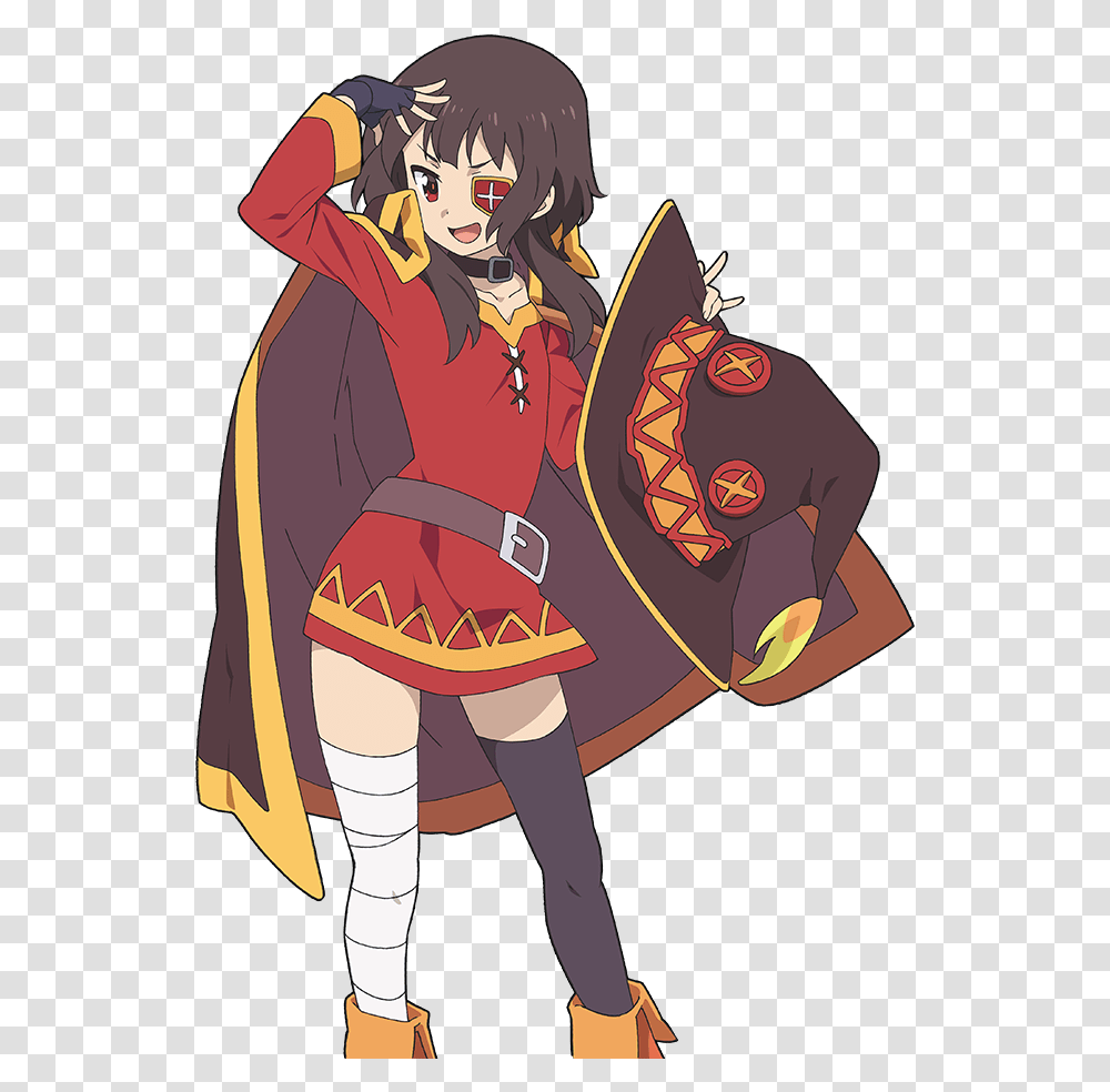 Konosuba Do People Like Megumin, Comics, Book, Manga, Clothing Transparent Png