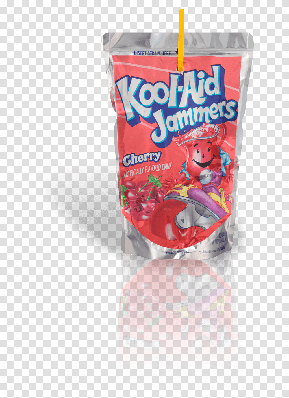 Kool Aid Jammers Cherry Flavored Drink 60 Fl Oz Box Kool Aid Jammers Red, Sweets, Food, Confectionery, Candy Transparent Png