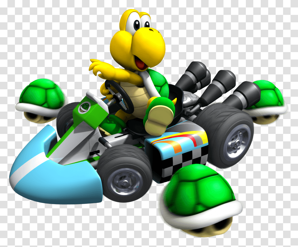 Koopa Troopa In The Kart Wiimms Mario Kart Fun 2019, Toy, Vehicle, Transportation, Wheel Transparent Png