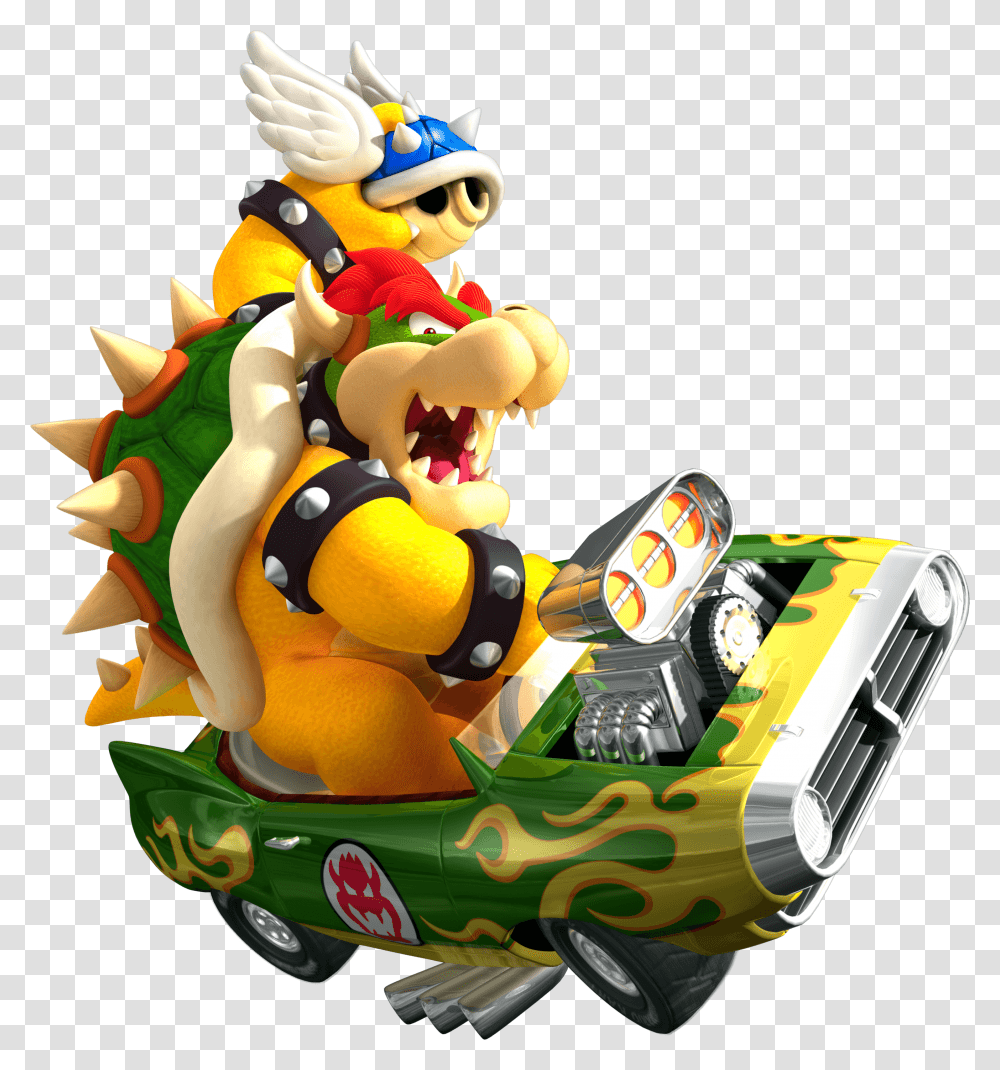 Koopa Troopa Mario Kart Wii Bowser, Toy, Vehicle, Transportation, Super Mario Transparent Png