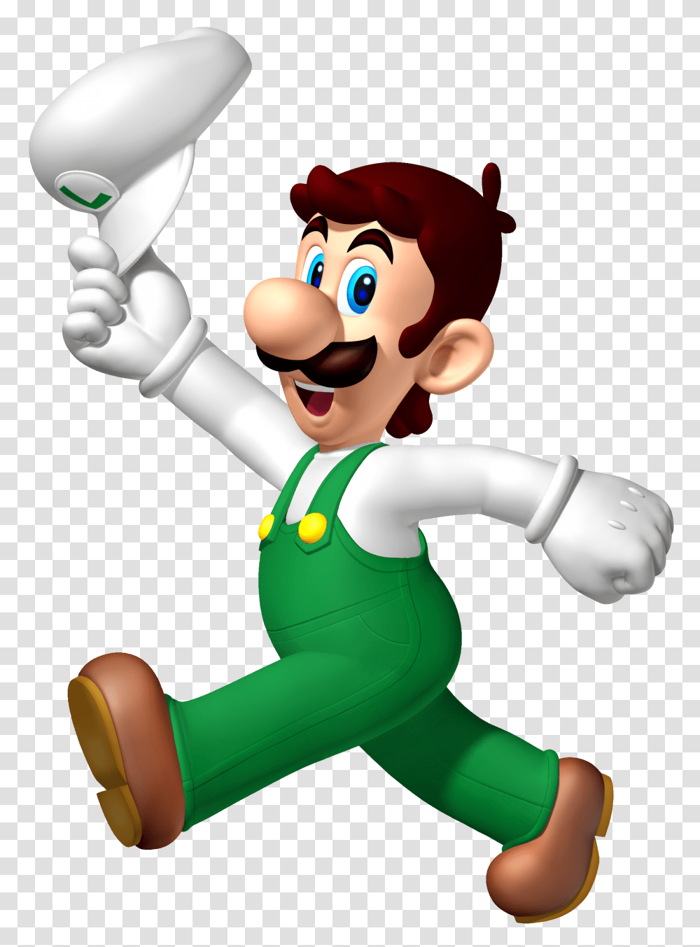 Koopatv Donning The Luigi Hat In Public Super Mario, Toy, Elf, Performer Transparent Png