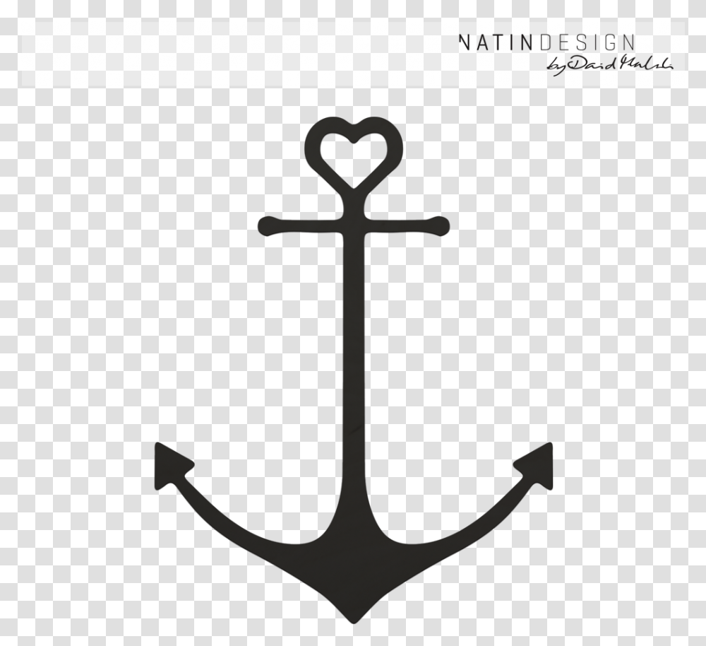 Kopie Kopie Kopie Heart Anchor Tattoo Design Small Anchor With Heart Tattoo, Cross, Hook Transparent Png